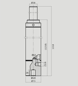 雙柱舉升機油缸系列